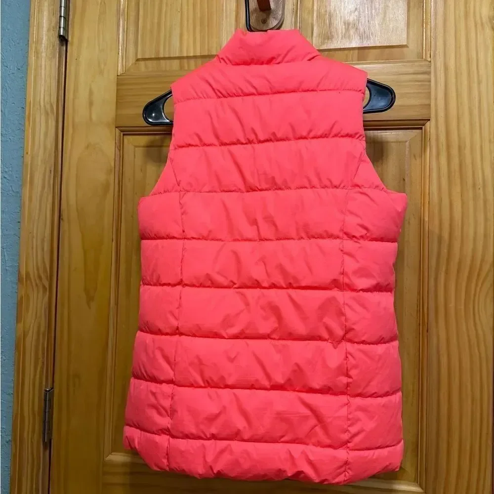 Old Navy girls size XL neon coral/pink winter vest